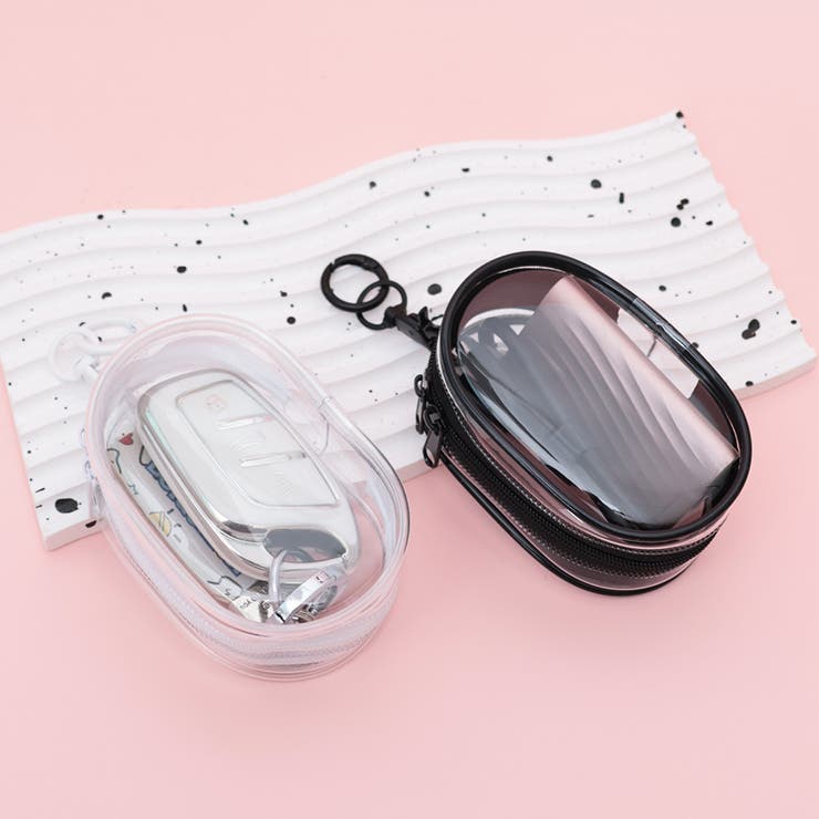 クリアポーチ ミニポーチ コスメポーチ | PlusNao | 詳細画像2 