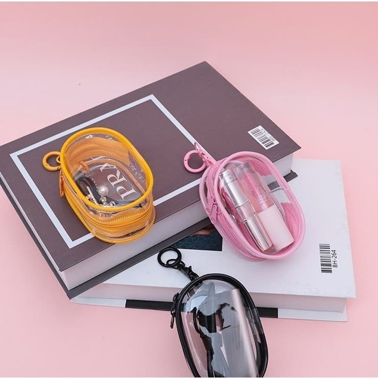 クリアポーチ ミニポーチ コスメポーチ | PlusNao | 詳細画像3 