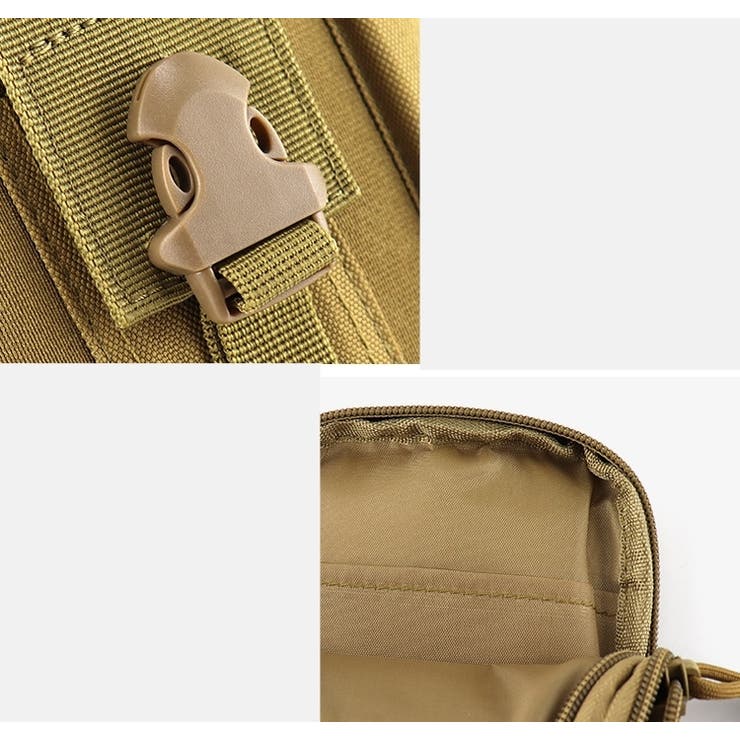 ベルトポーチ ミリタリーポーチ スマホポーチ | PlusNao | 詳細画像8 