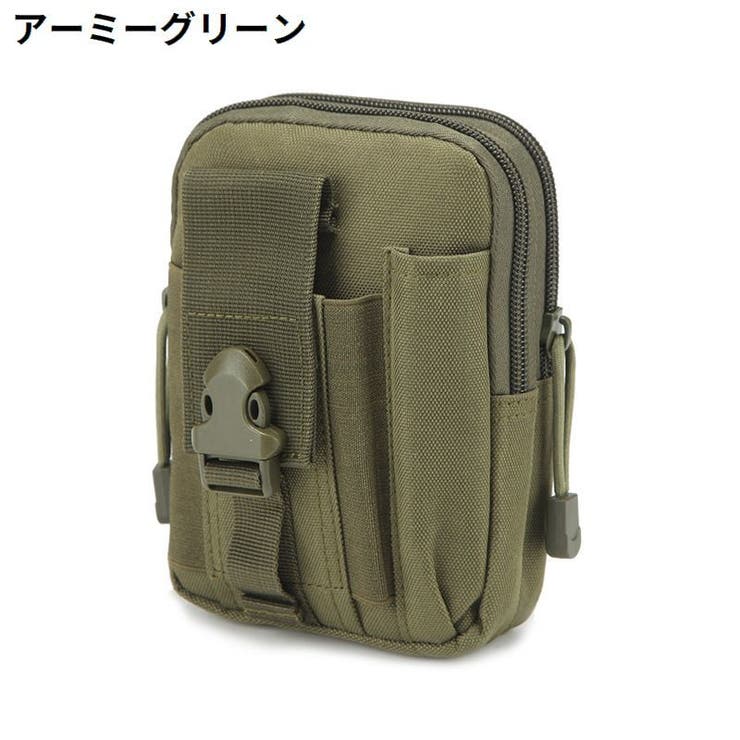 ベルトポーチ ミリタリーポーチ スマホポーチ | PlusNao | 詳細画像7 