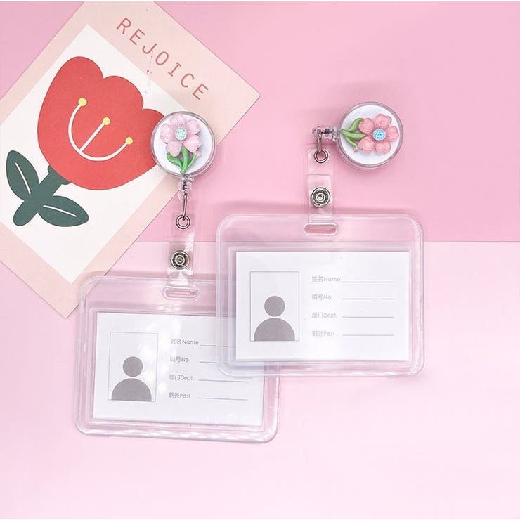 クリップ式キーリール リールキーホルダー ネームホルダー | PlusNao | 詳細画像6 