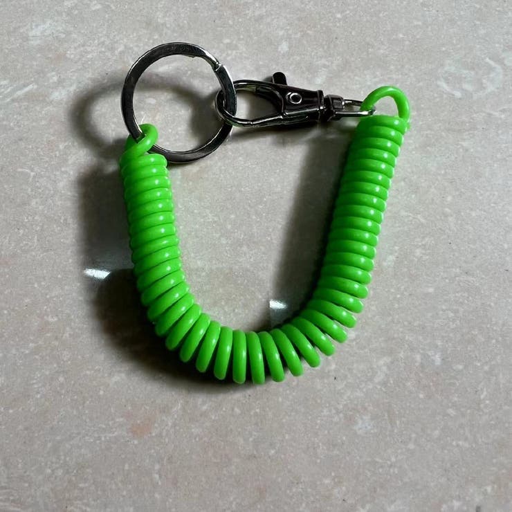 スパイラルコード ナスカン付き リング付き | PlusNao | 詳細画像4 