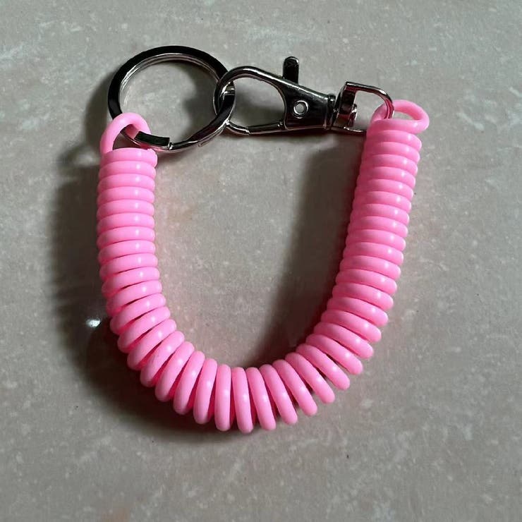 スパイラルコード ナスカン付き リング付き | PlusNao | 詳細画像5 