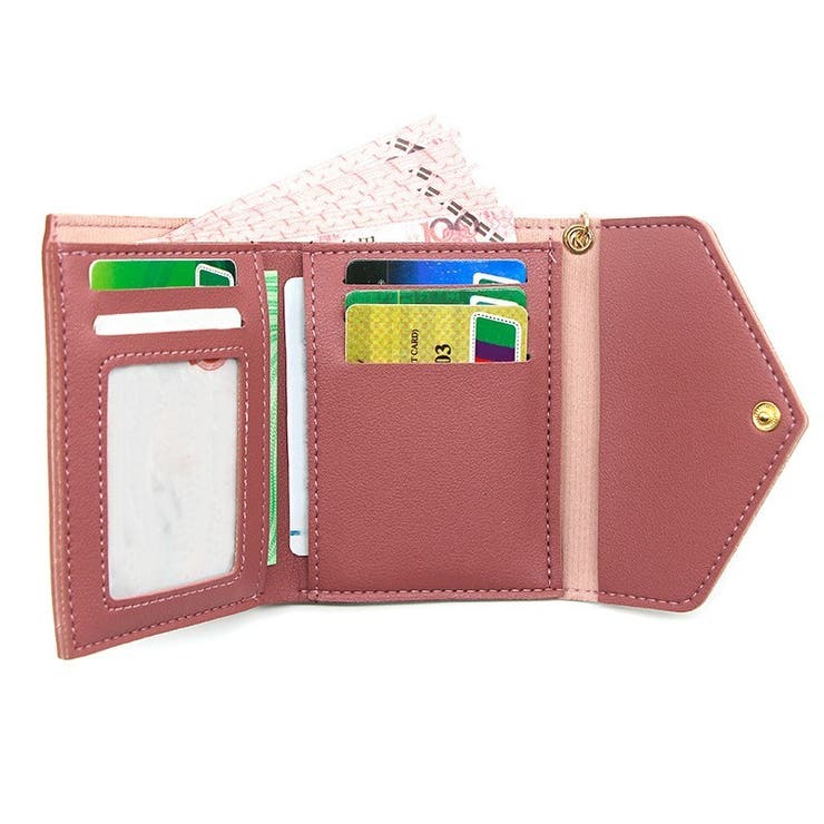 ミニ財布 三つ折り 女性用 | PlusNao | 詳細画像11 