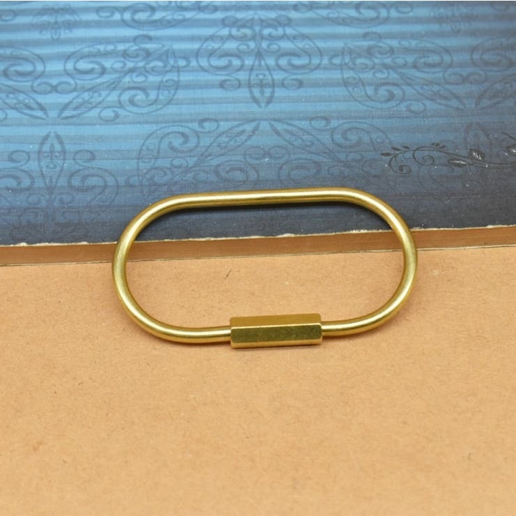 カラビナ スクリューロック キーホルダー | PlusNao | 詳細画像5 