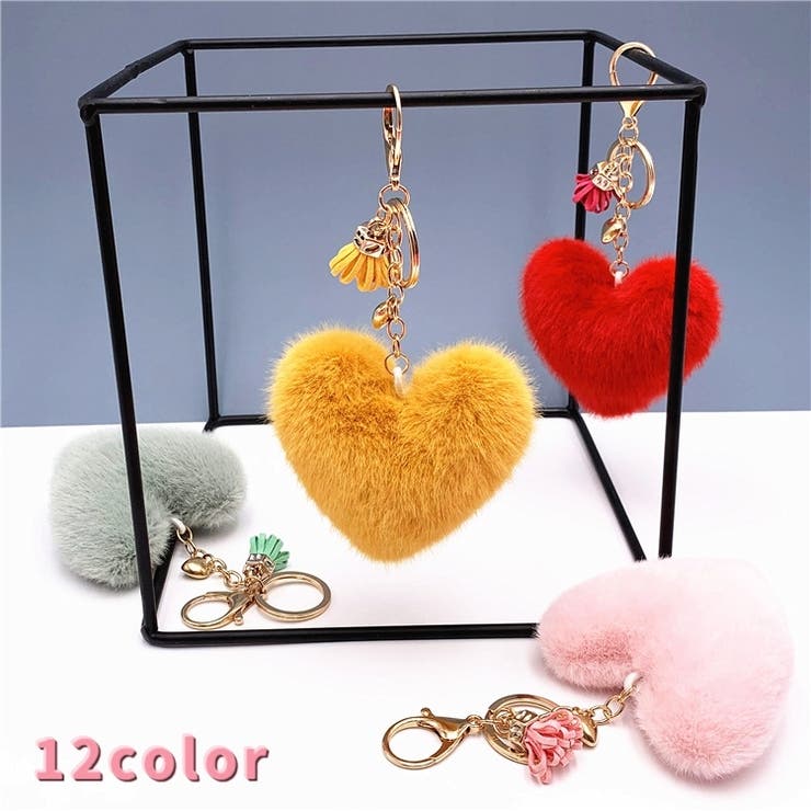 バッグチャーム キーホルダー キーリング | PlusNao | 詳細画像1 