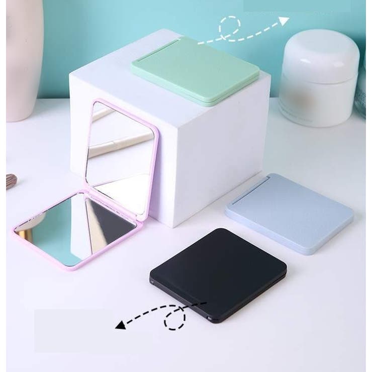 コンパクトミラー 手鏡 両面鏡 | PlusNao | 詳細画像6 