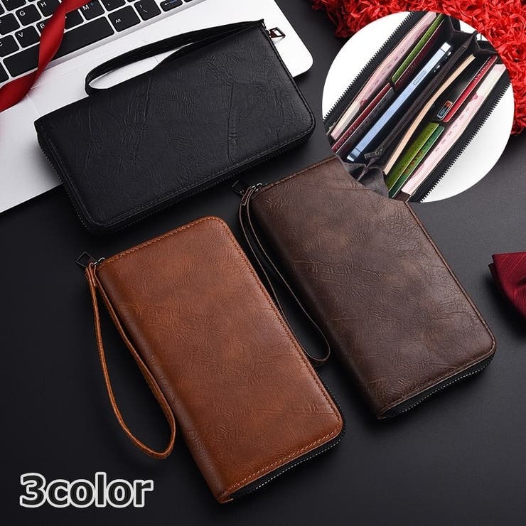 長財布 ロングウォレット メンズ | PlusNao | 詳細画像1 