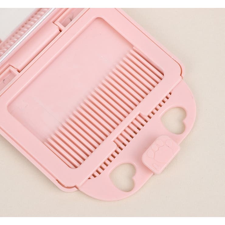 コンパクトミラー コーム付き 手鏡 | PlusNao | 詳細画像10 