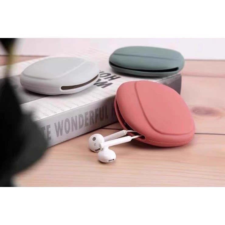 イヤホンケース 小物入れ ガジェットポーチ | PlusNao | 詳細画像3 