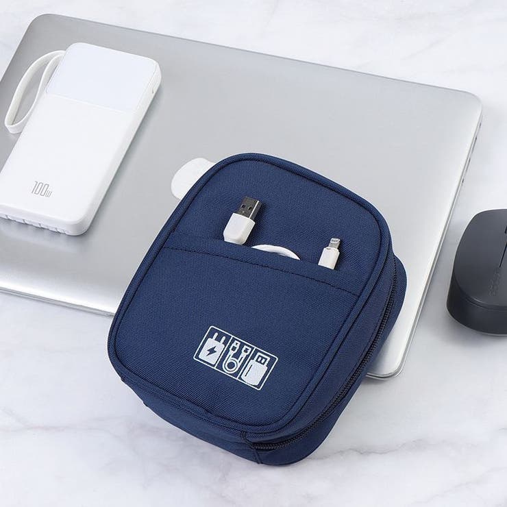 ガジェットポーチ モバイルアクセサリー収納 ケース | PlusNao | 詳細画像6 