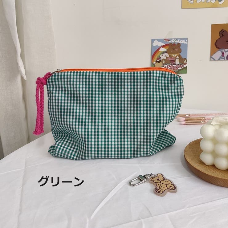 化粧ポーチ メイクポーチ コスメポーチ | PlusNao | 詳細画像9 