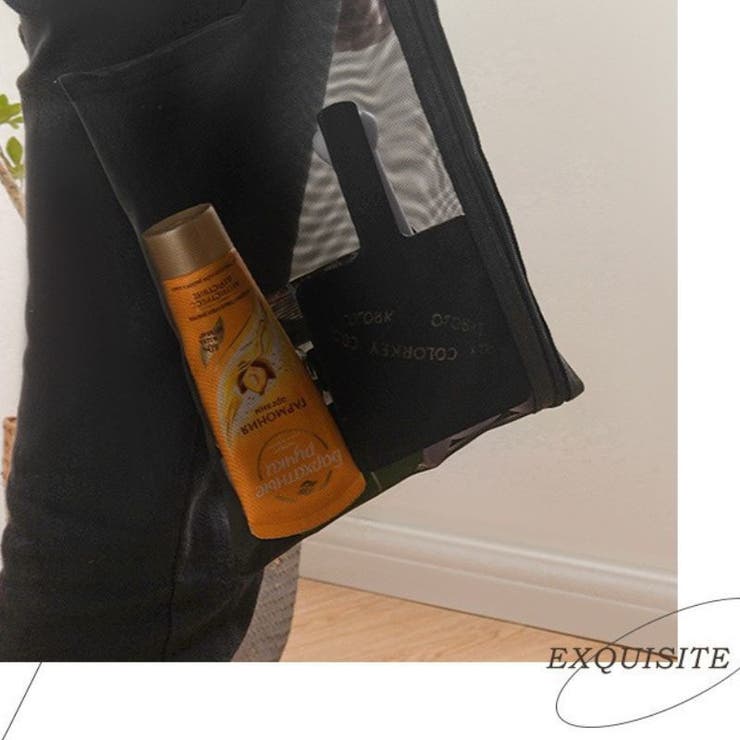 化粧ポーチ メイクポーチ メッシュポーチ | PlusNao | 詳細画像7 