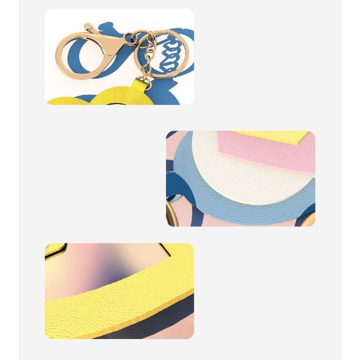 バッグチャーム キーホルダー キーリング | PlusNao | 詳細画像11 