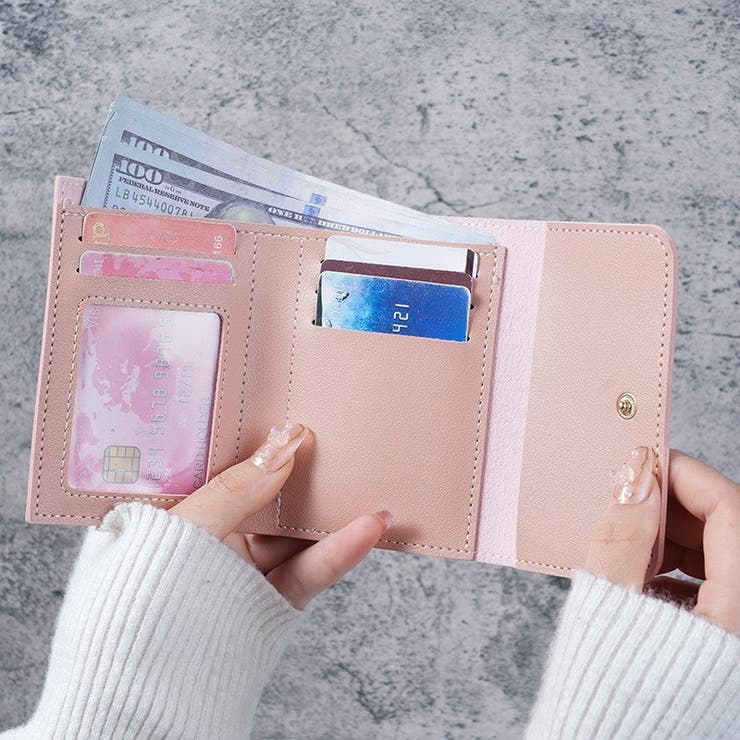 三つ折り財布 ウォレット レディース | PlusNao | 詳細画像10 