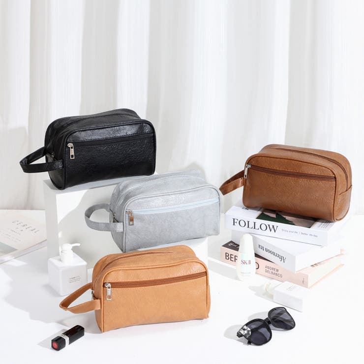 セカンドバッグ バッグ レザー調 | PlusNao | 詳細画像5 