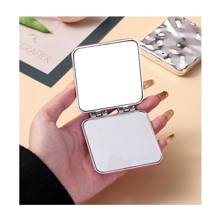コンパクトミラー 手鏡 折りたたみ | PlusNao | 詳細画像12 
