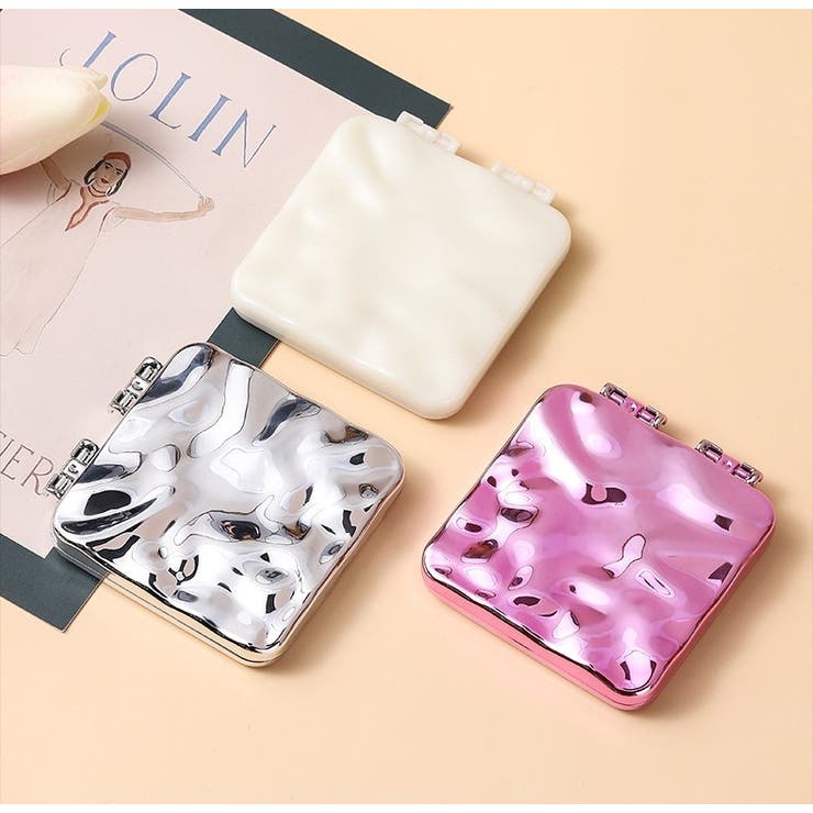 コンパクトミラー 手鏡 折りたたみ | PlusNao | 詳細画像2 