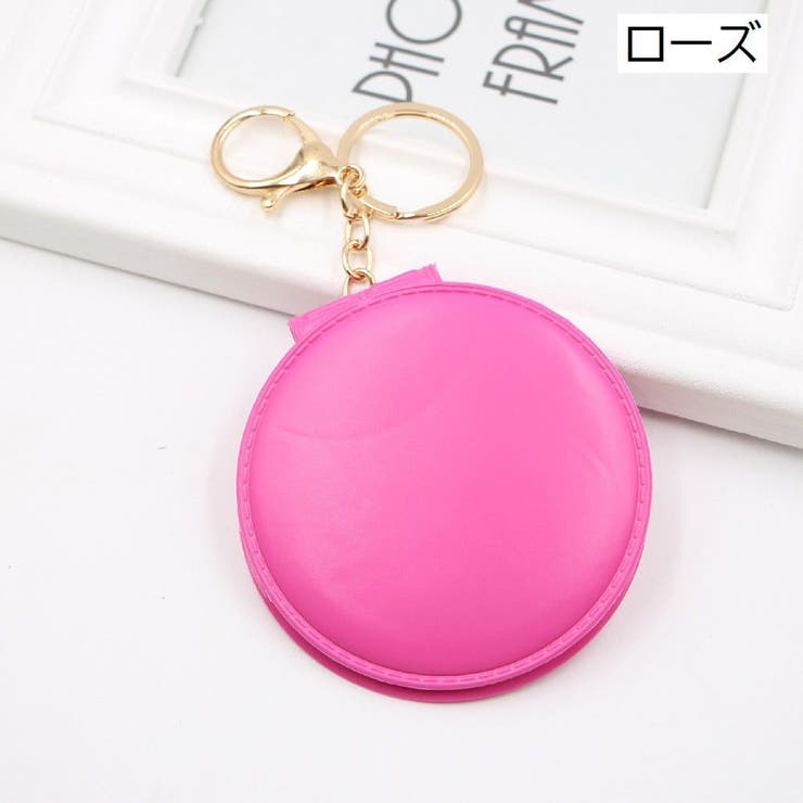 コンパクトミラー 手鏡 キーホルダー[品番：FQ000221934]｜PlusNao