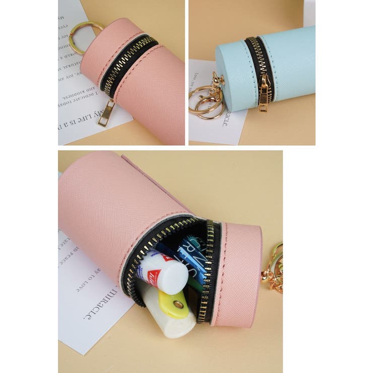 ミニ化粧ポーチ リップケース キーホルダー | PlusNao | 詳細画像11 