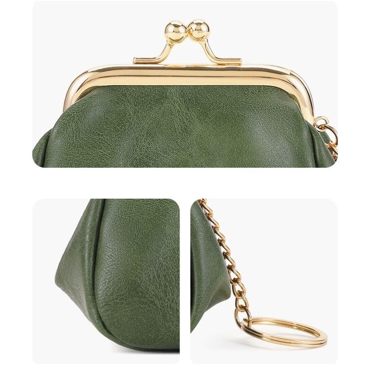 化粧ポーチ がま口 チェーン付き | PlusNao | 詳細画像8 