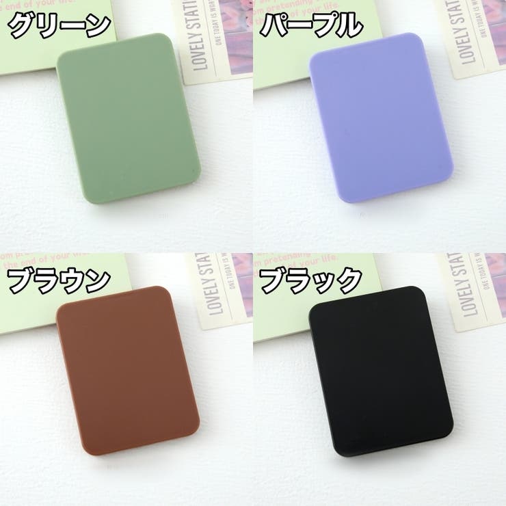 コンパクトミラー コーム付き 手鏡 | PlusNao | 詳細画像10 