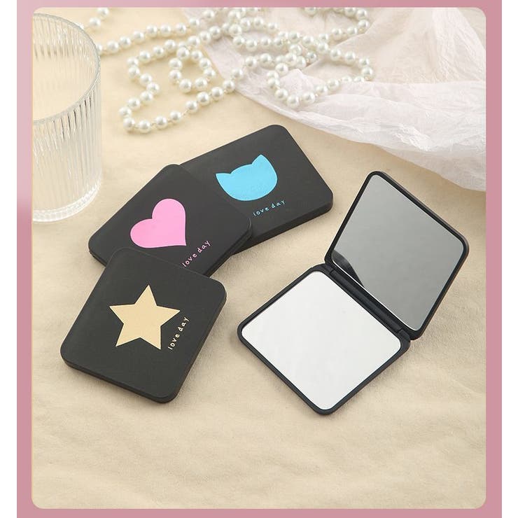 コンパクトミラー 手鏡 ハンドミラー | PlusNao | 詳細画像9 