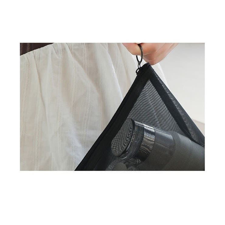 メイクポーチ 化粧ポーチ メッシュポーチ | PlusNao | 詳細画像10 