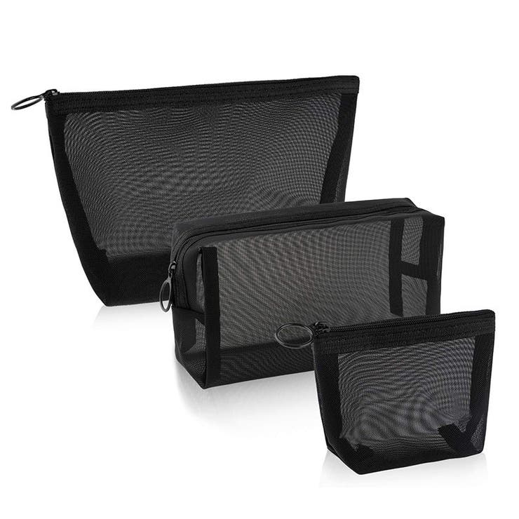 メイクポーチ 化粧ポーチ メッシュポーチ | PlusNao | 詳細画像12 