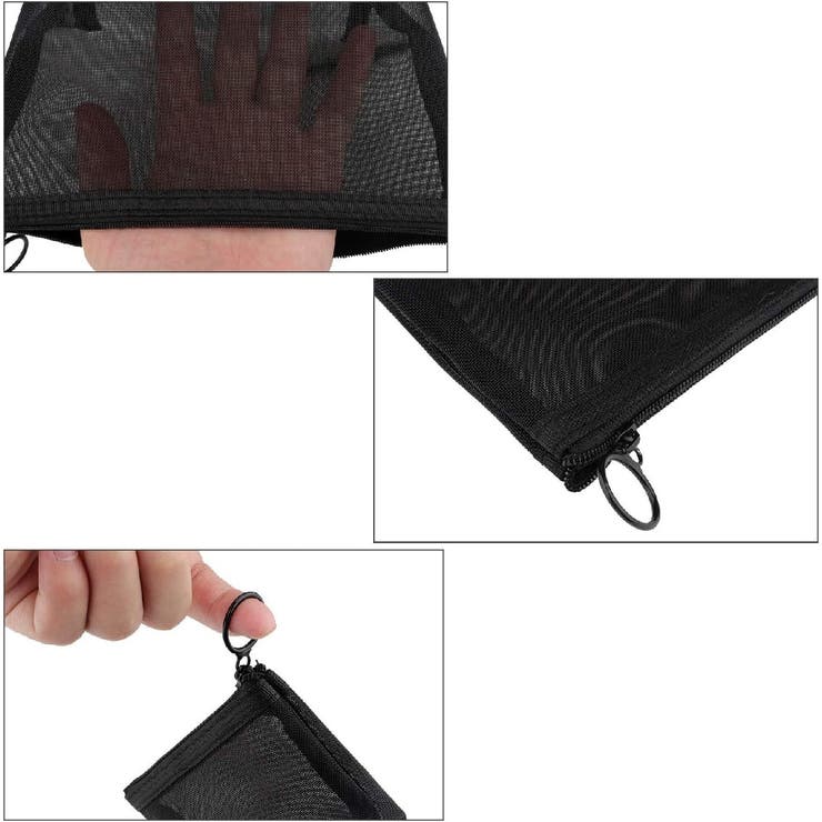 メイクポーチ 化粧ポーチ メッシュポーチ | PlusNao | 詳細画像13 