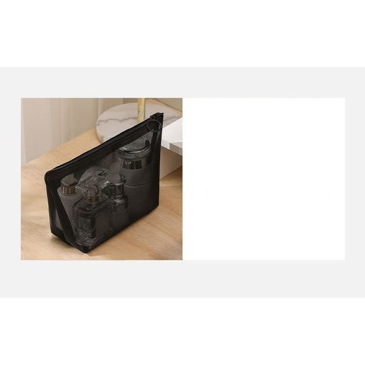 メイクポーチ 化粧ポーチ メッシュポーチ | PlusNao | 詳細画像8 