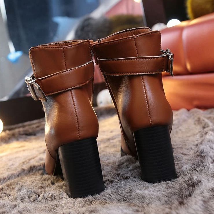 ショートブーツ ショート丈 ヒール高7cm | PlusNao | 詳細画像15 