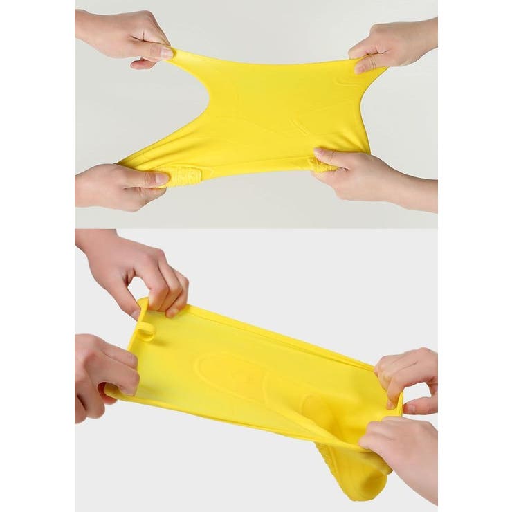 レインシューズカバー 靴カバー ショート丈 | PlusNao | 詳細画像8 