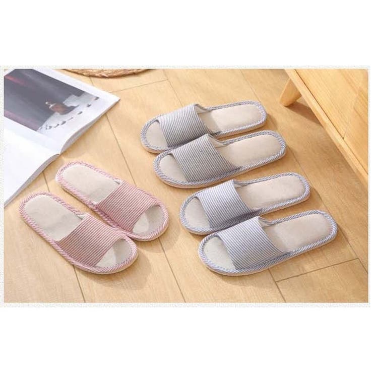 スリッパ 前開き オープントゥ | PlusNao | 詳細画像4 