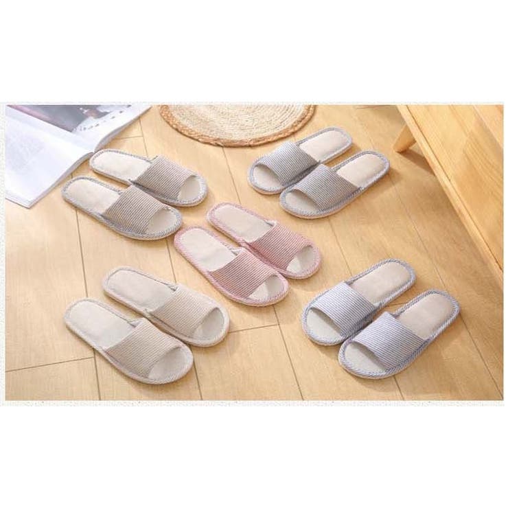 スリッパ 前開き オープントゥ | PlusNao | 詳細画像7 