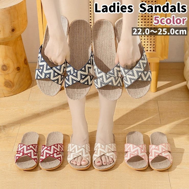 コンフォートサンダル クロスサンダル サンダル | PlusNao | 詳細画像1 