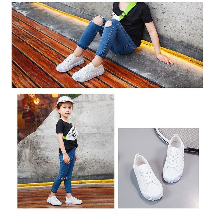 スニーカー キャンバスシューズ 子供靴 | PlusNao | 詳細画像3 