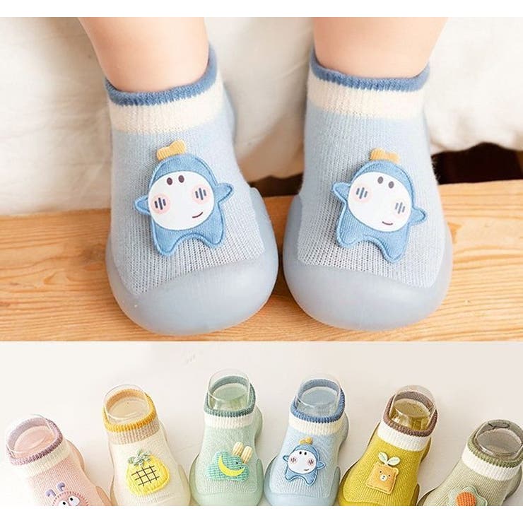 ファーストシューズ ルームシューズ ソックスシューズ | PlusNao | 詳細画像2 