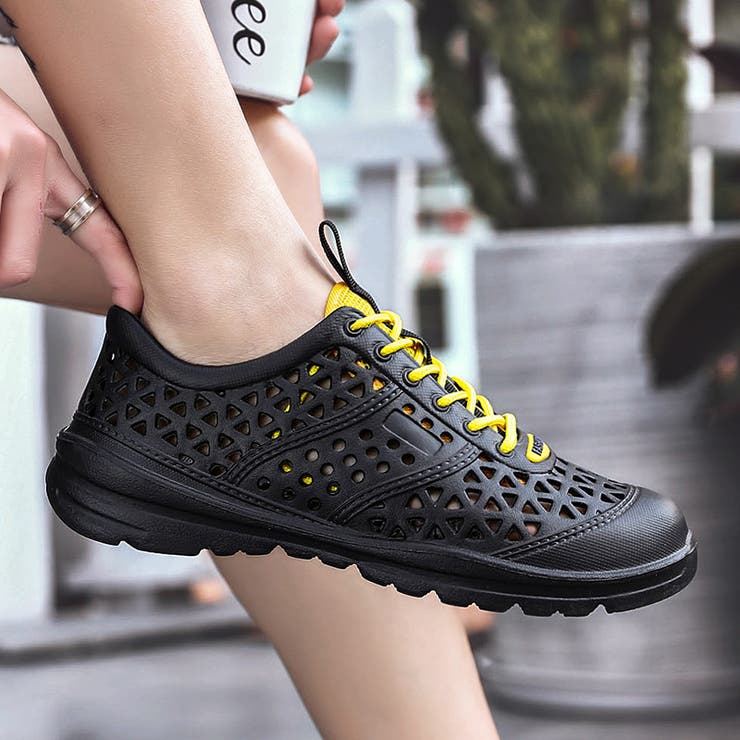 スニーカー レインシューズ メッシュ | PlusNao | 詳細画像3 