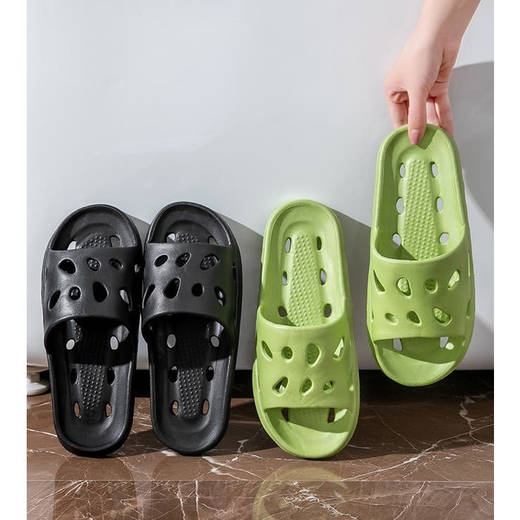 シャワーサンダル バススリッパ 前開き | PlusNao | 詳細画像2 