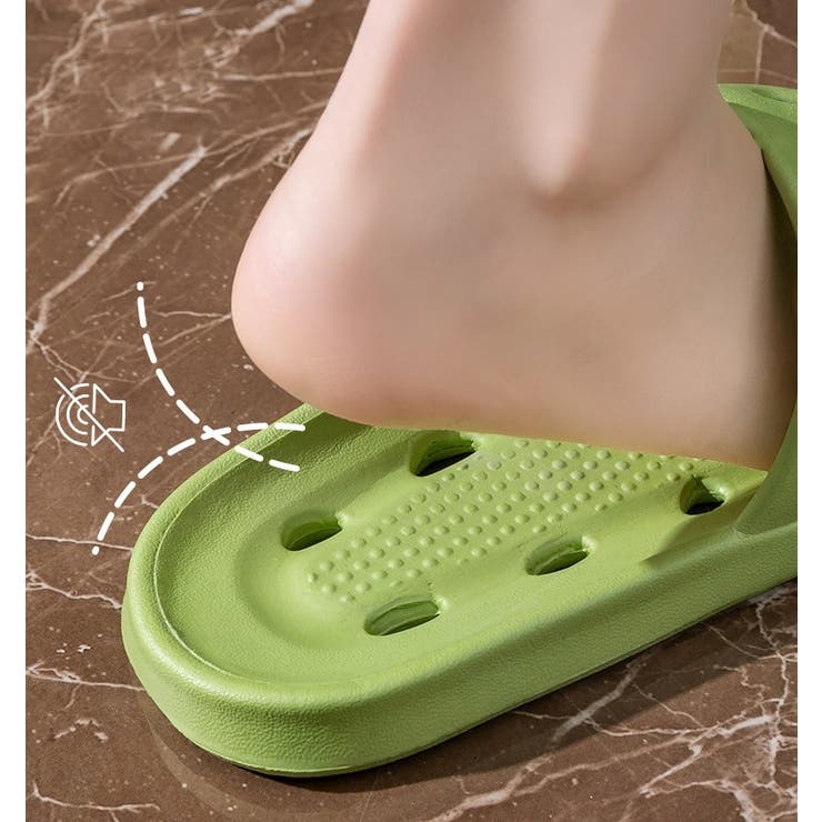 シャワーサンダル バススリッパ 前開き | PlusNao | 詳細画像8 