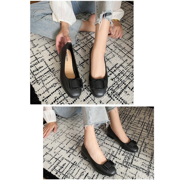 パンプス ラウンドトゥ レディース | PlusNao | 詳細画像13 