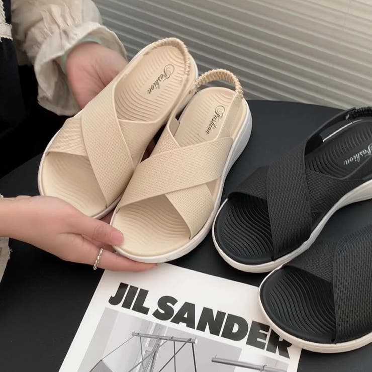 コンフォートサンダル 厚底 レディース | PlusNao | 詳細画像12 