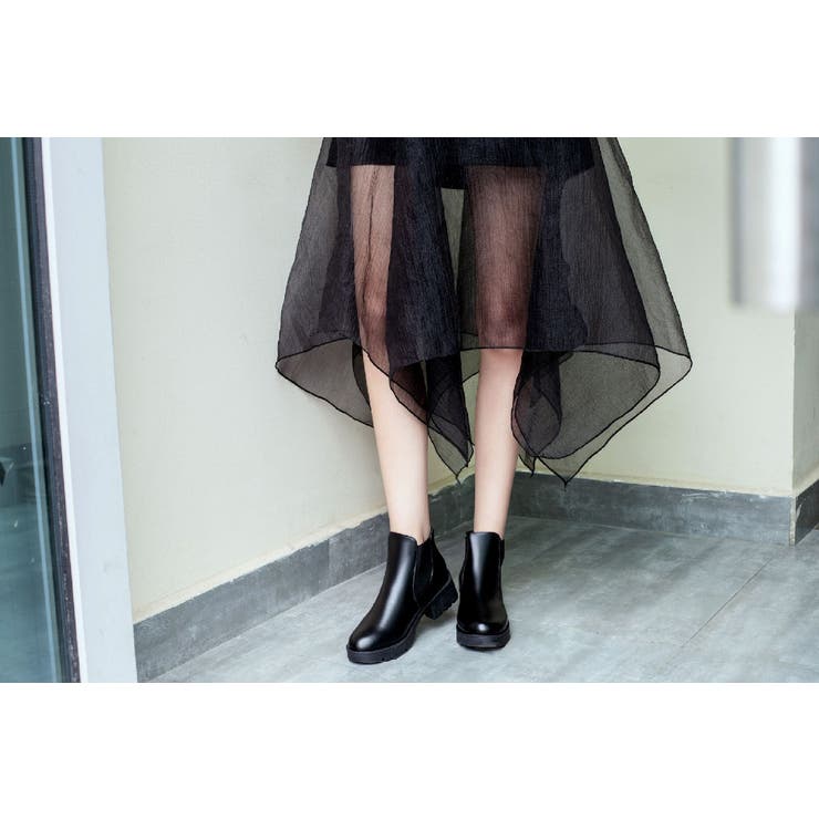 サイドゴアブーツ ショートブーツ 靴 | PlusNao | 詳細画像3 