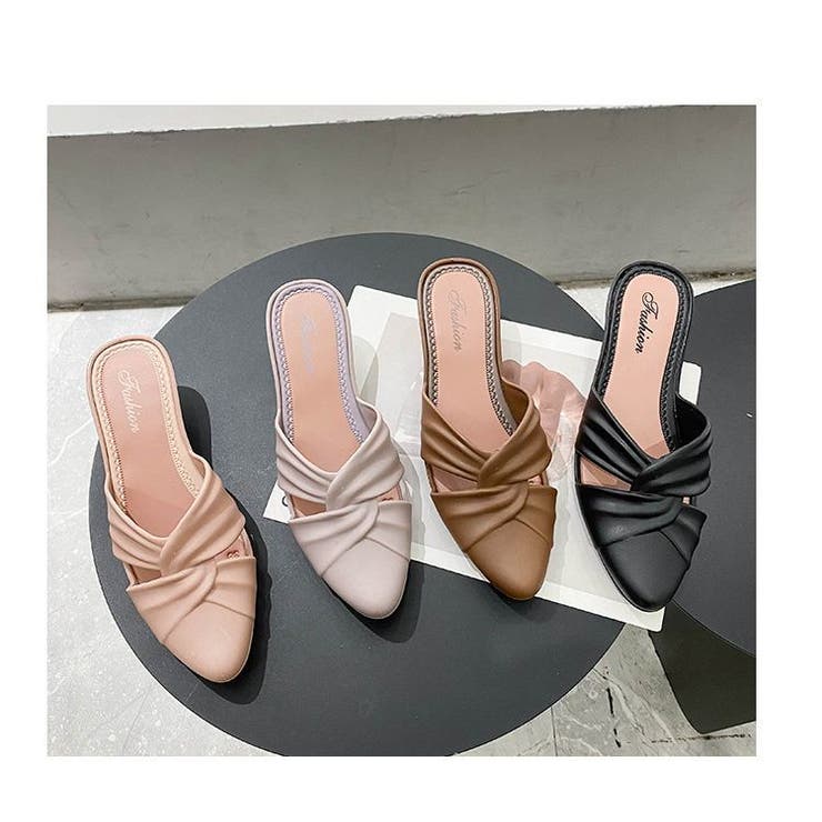 ミュール サンダル ポインテッドトゥ | PlusNao | 詳細画像17 