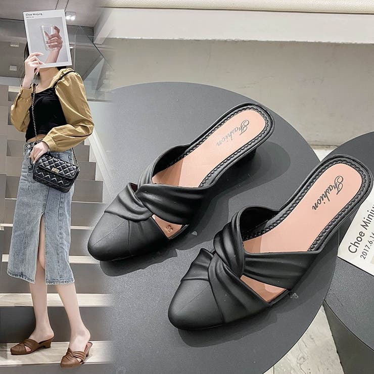 ミュール サンダル ポインテッドトゥ | PlusNao | 詳細画像2 