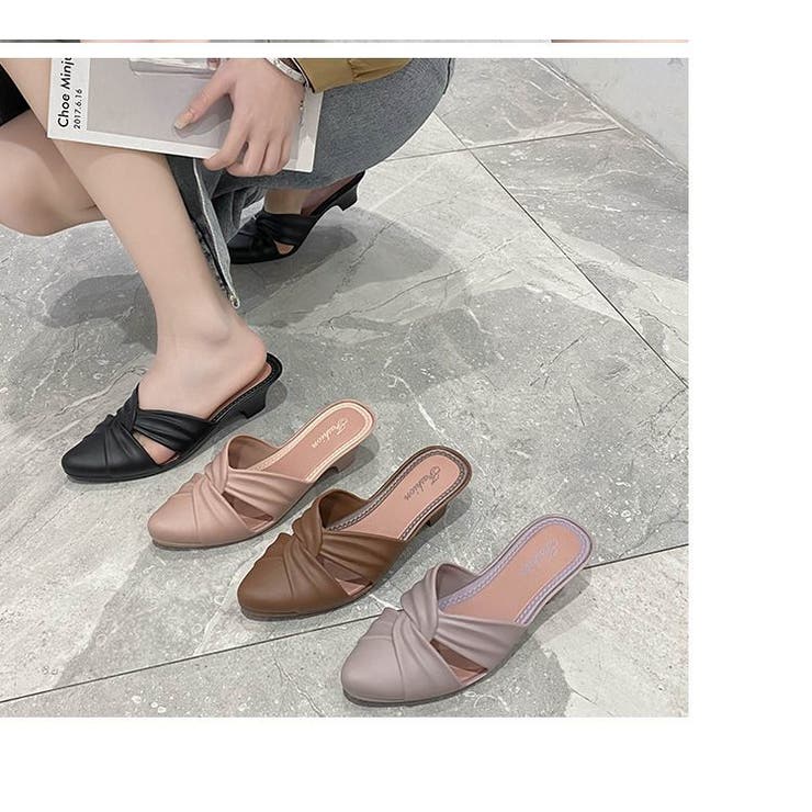 ミュール サンダル ポインテッドトゥ | PlusNao | 詳細画像8 