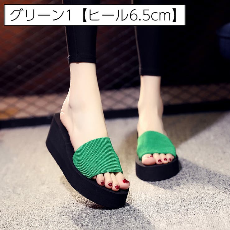 サンダル 厚底 フラットソール | PlusNao | 詳細画像11 