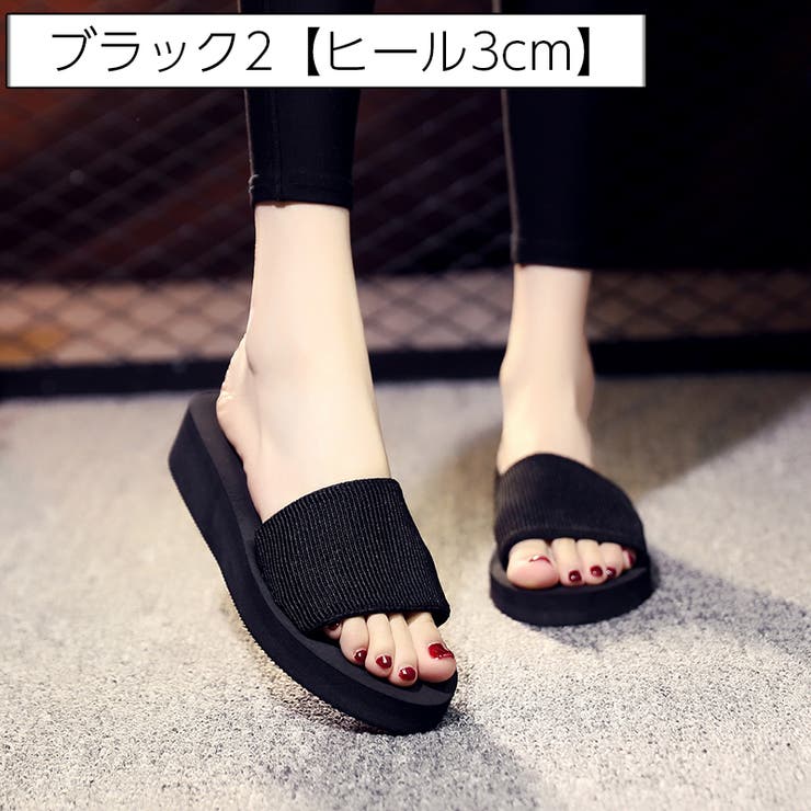 サンダル 厚底 フラットソール | PlusNao | 詳細画像13 