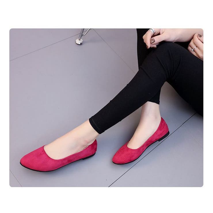 パンプス ポインテッドトゥ ぺたんこ | PlusNao | 詳細画像11 